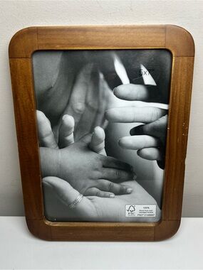 Threshold 5 x 7 Wood Grain Photo Frame - Brown